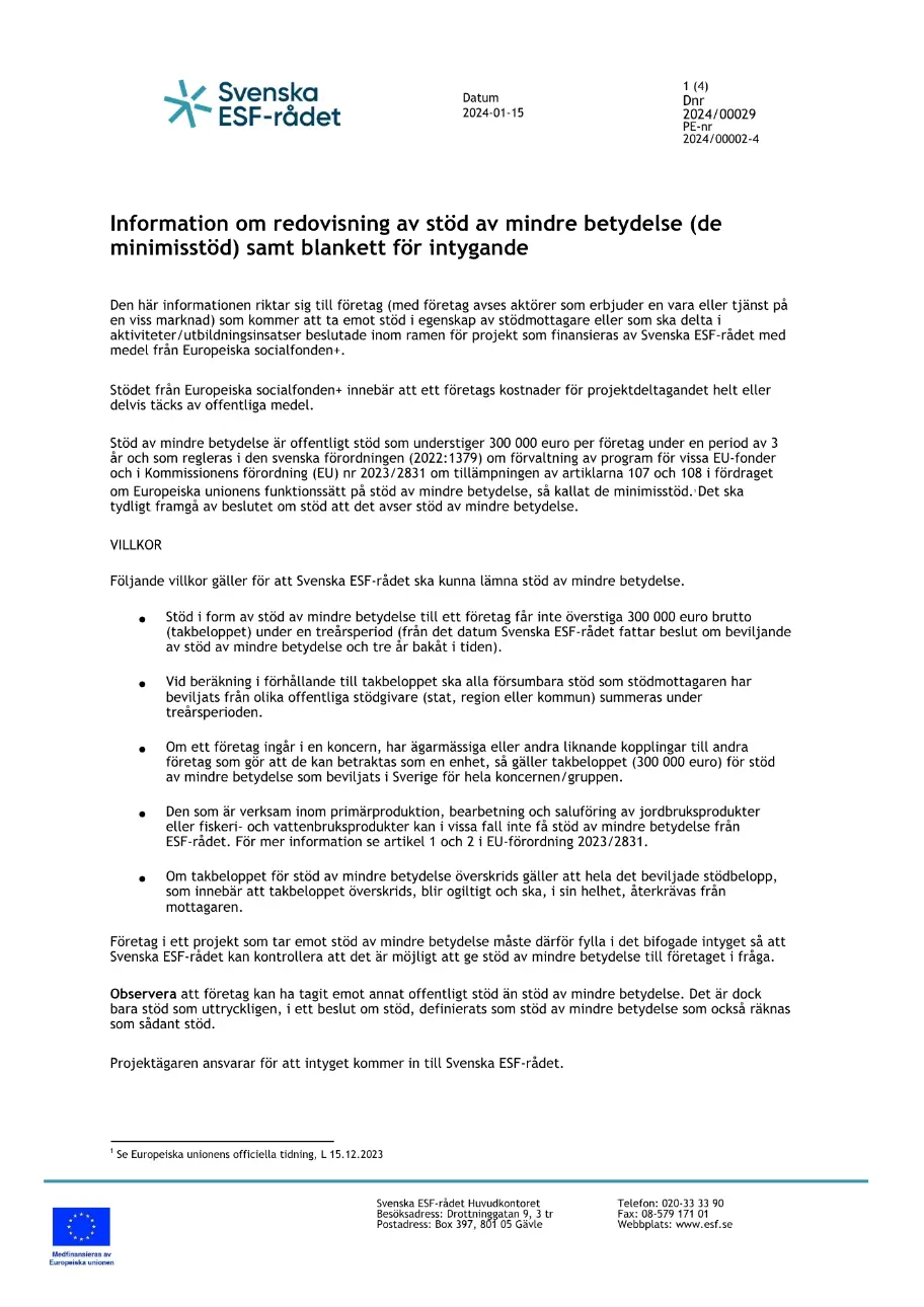 Infoblankett-de-minimis s.1