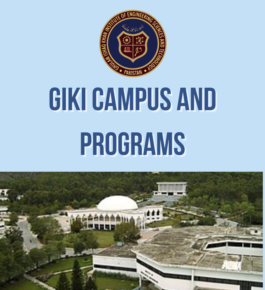 GIKI Programs and Campus – Complete Guide for 2025 Students