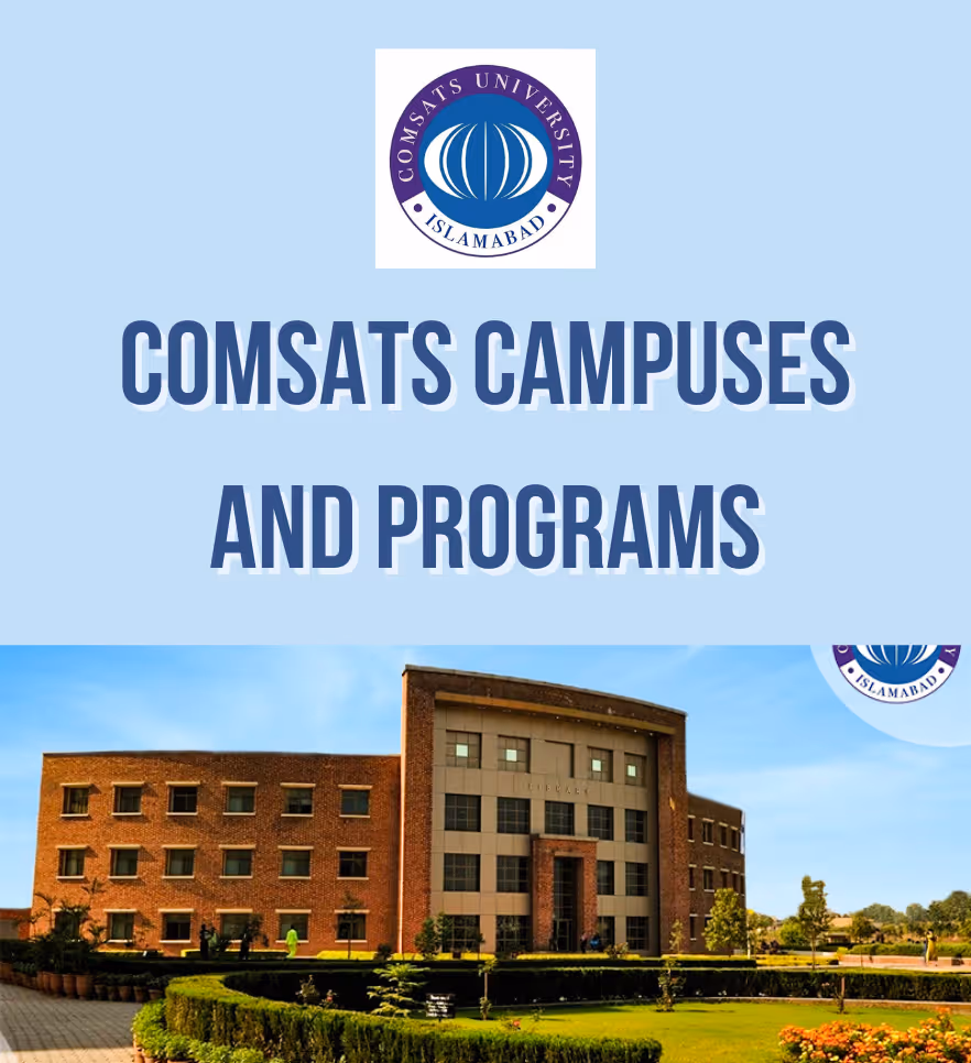 COMSATS Programs & Campuses 2026 — Eligibility, Degrees & Requirements