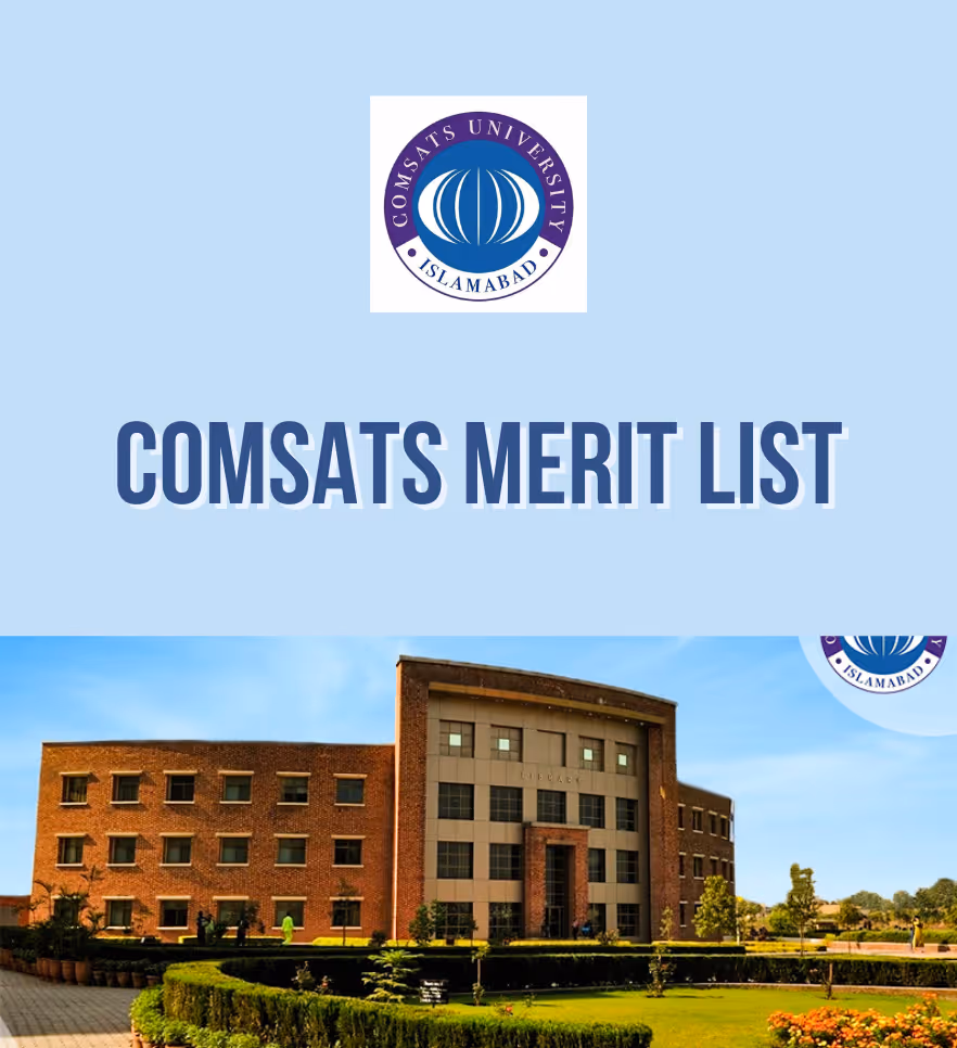 COMSATS Merit List 2025 – Check Result & Closing Merits by Campus