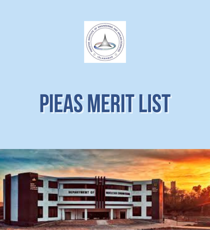 PIEAS Result & Merit List 2025 — How to Check, Merit Formula, Rounds & Next Steps