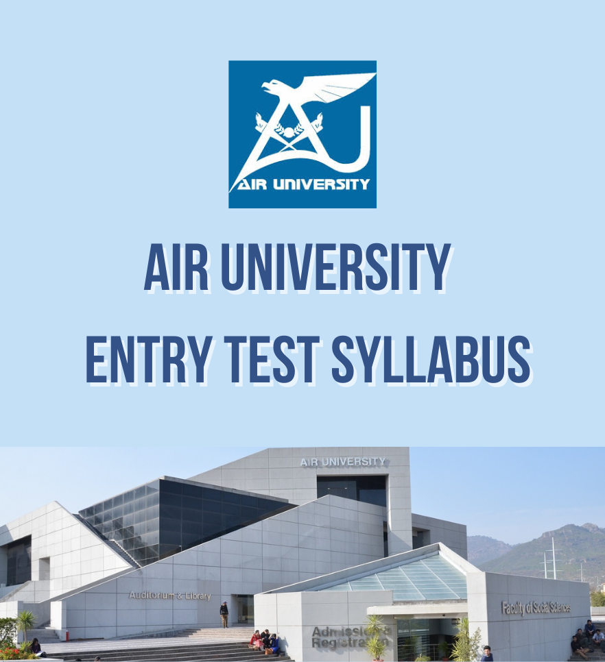Air University Entry Test Syllabus 2025 — AU-CBT Pattern, Accepted Tests & 30-Day Plan