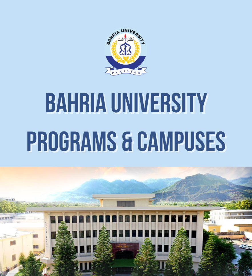 Bahria University Programs & Campuses 2025
