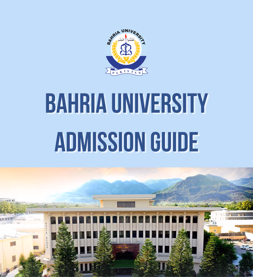 Bahria University Admission Guide 2025 — Eligibility, Entry Test, Fees & Scholarships
