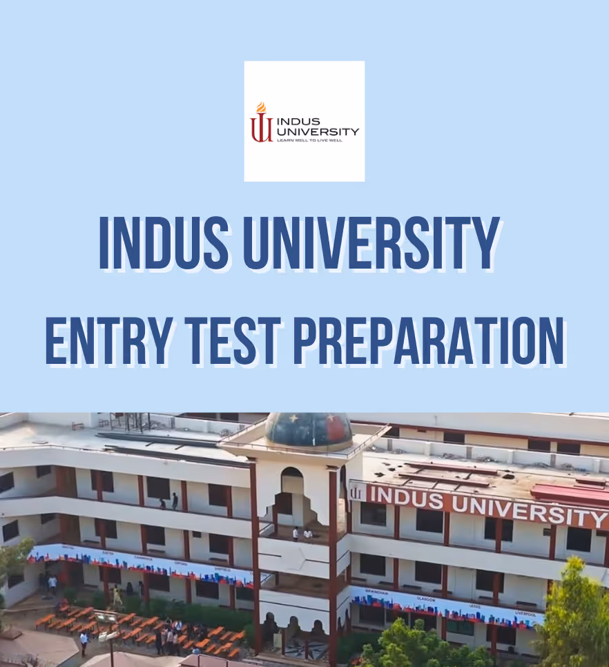 Indus University Entry Test Syllabus & Preparation