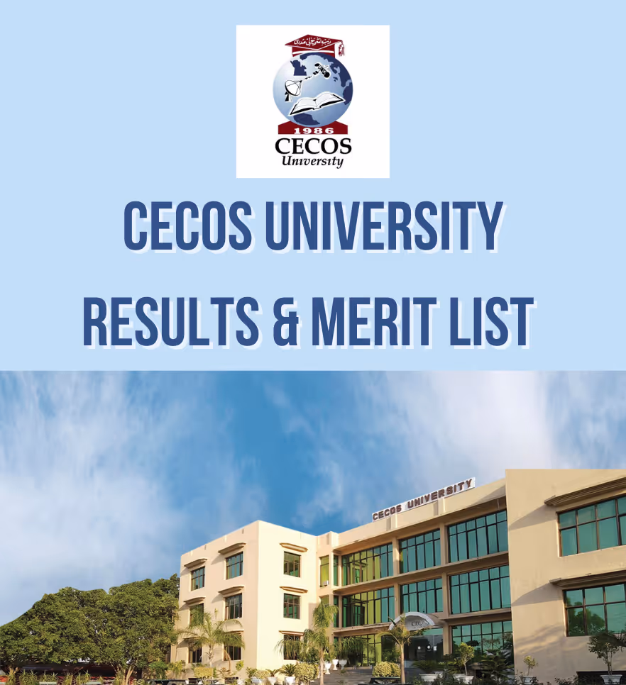 CECOS University Merit List – Entry Test Results & Admission Rounds