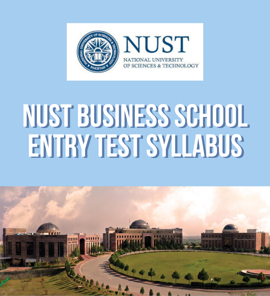 NUST Entry Test (NET) Syllabus 2025 – Business Programs (BBA, BS A&F, BS Economics)
