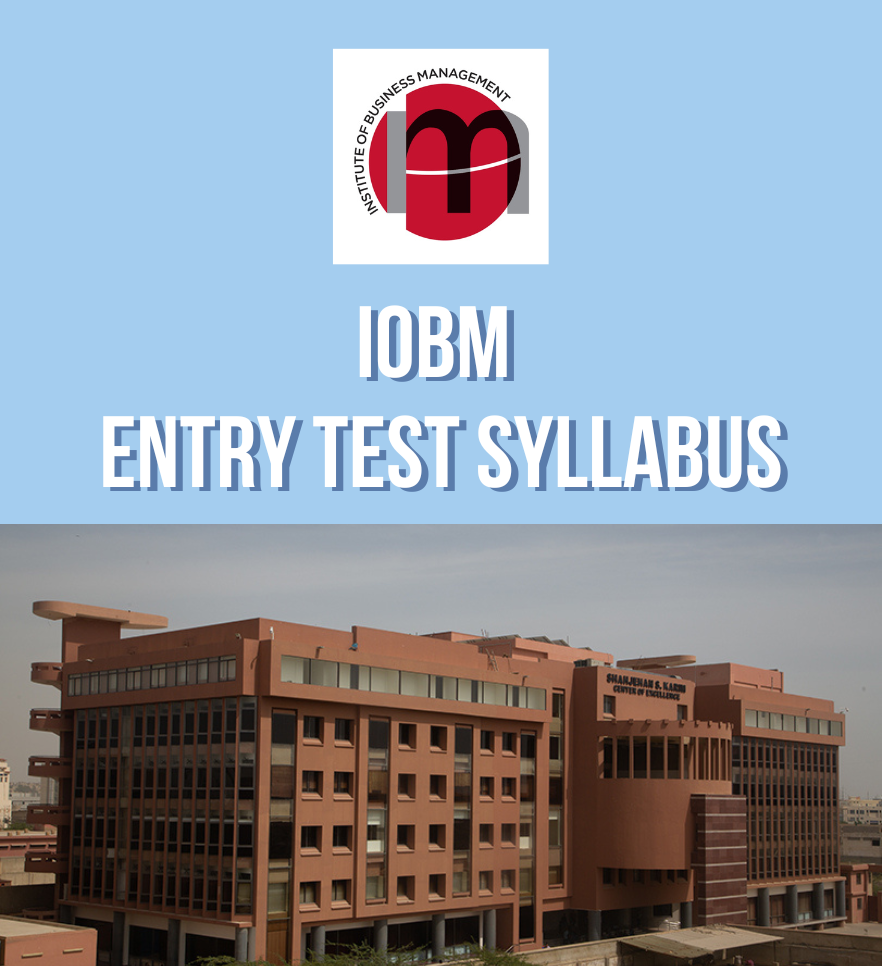 IoBM Entry Test (BCAT) Syllabus & Pattern 2025 – Preparation Guide