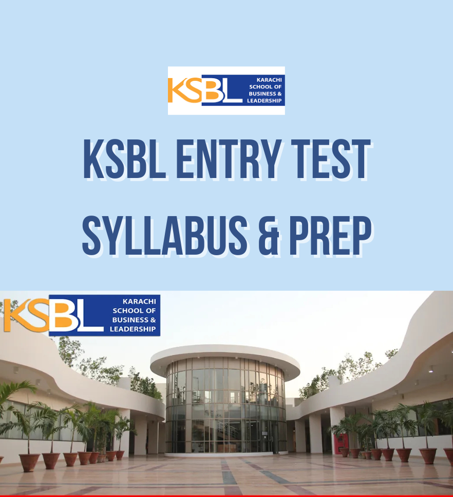 KSBL Entry Test Syllabus 2025: KUAT Pattern, Subjects & Preparation Guide