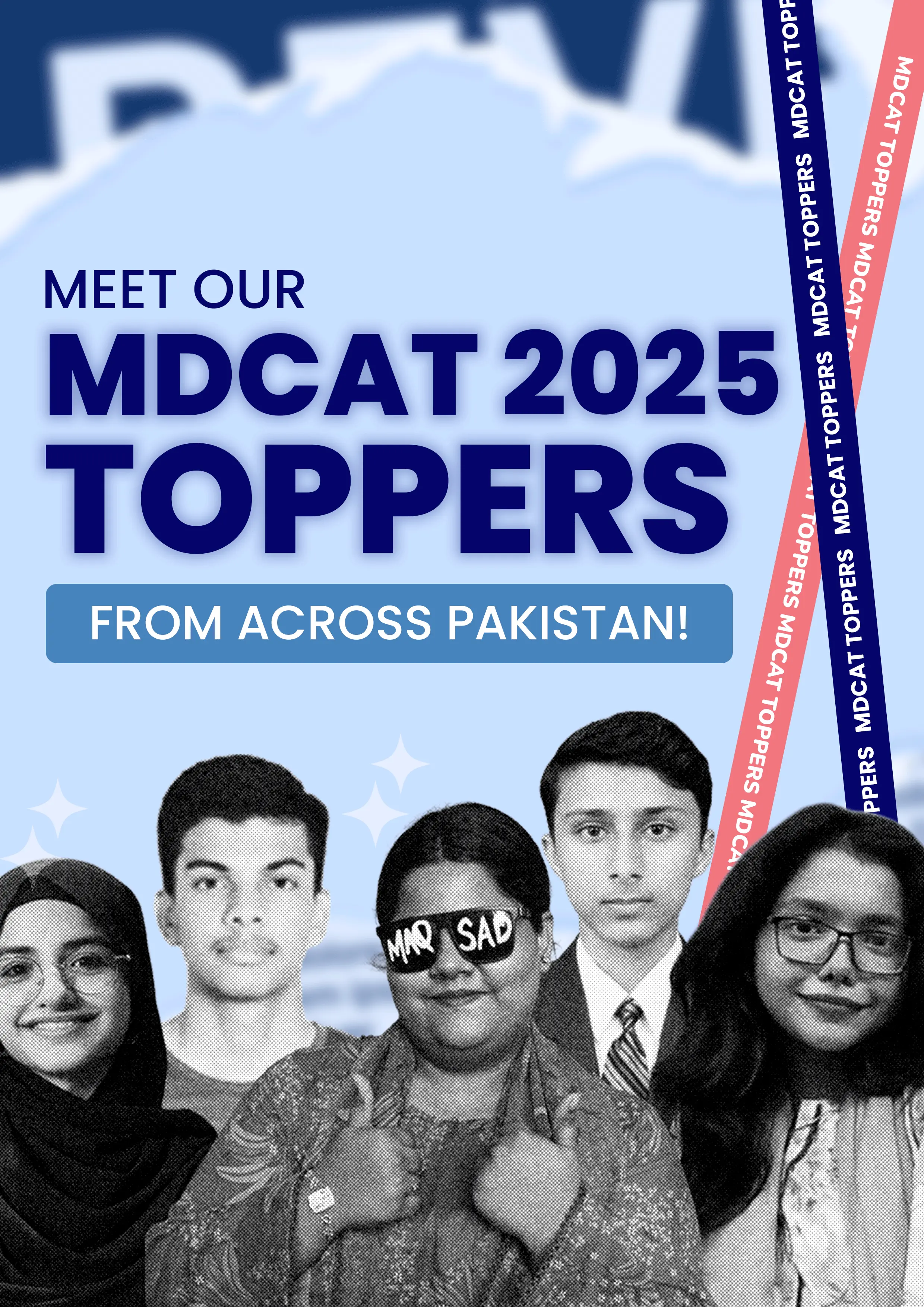 MDCAT 2025 Toppers Who Prepared with Maqsad