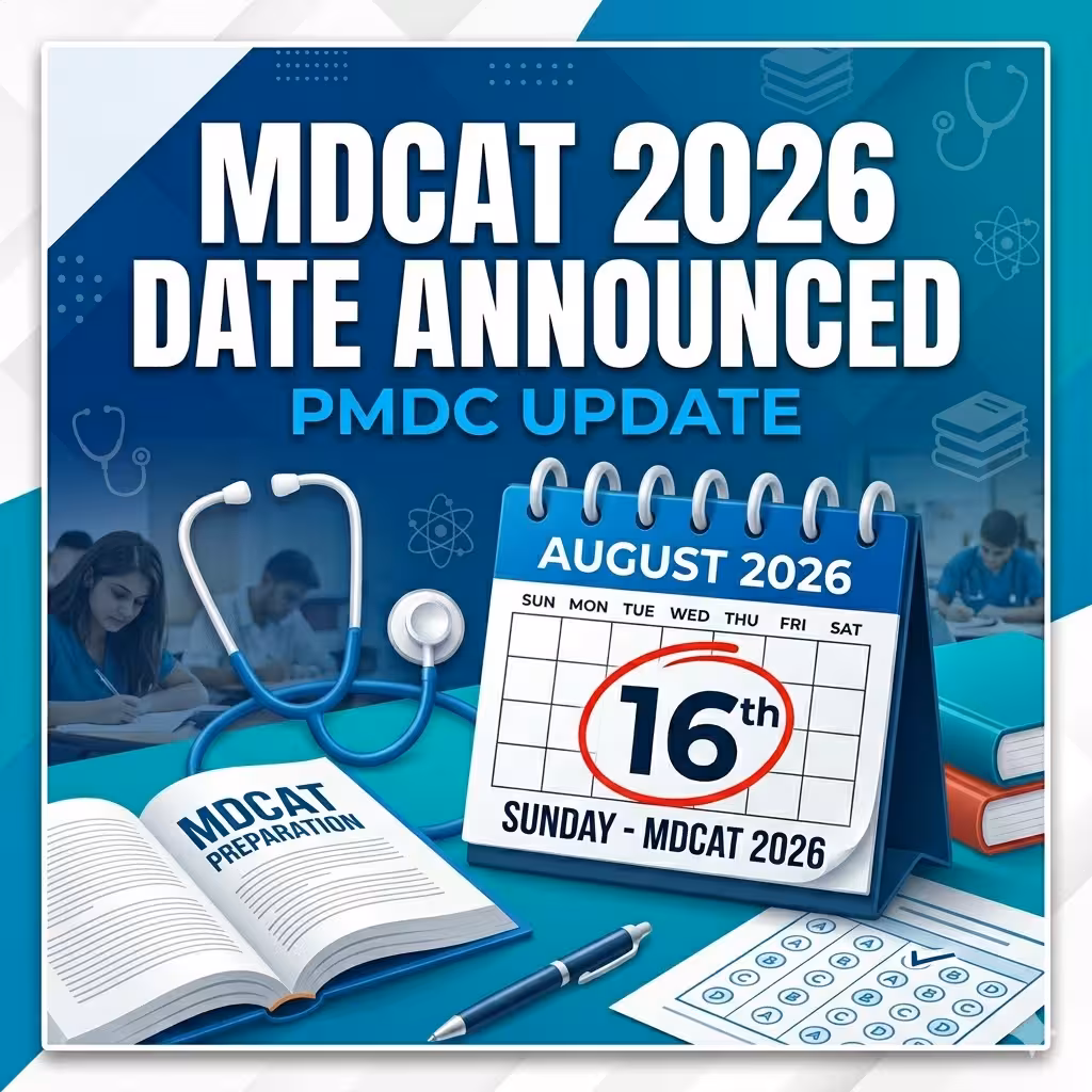 MDCAT 2026 Date Announced: Your 100-Day Action Plan