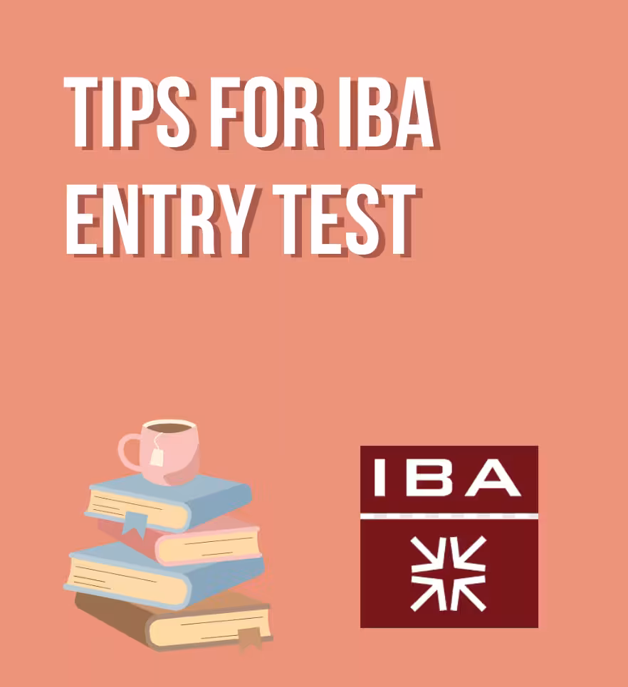 Tips for IBA Entry Test 2026