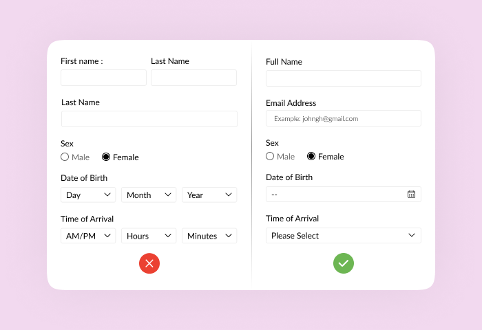Optimize Field Input