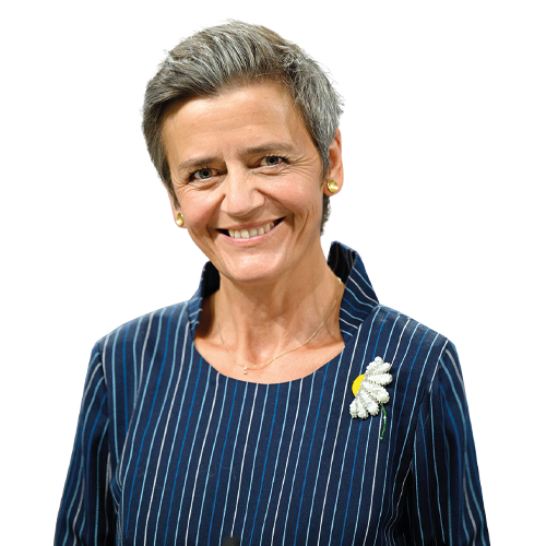 Margrethe Vestager and NIS2 directive