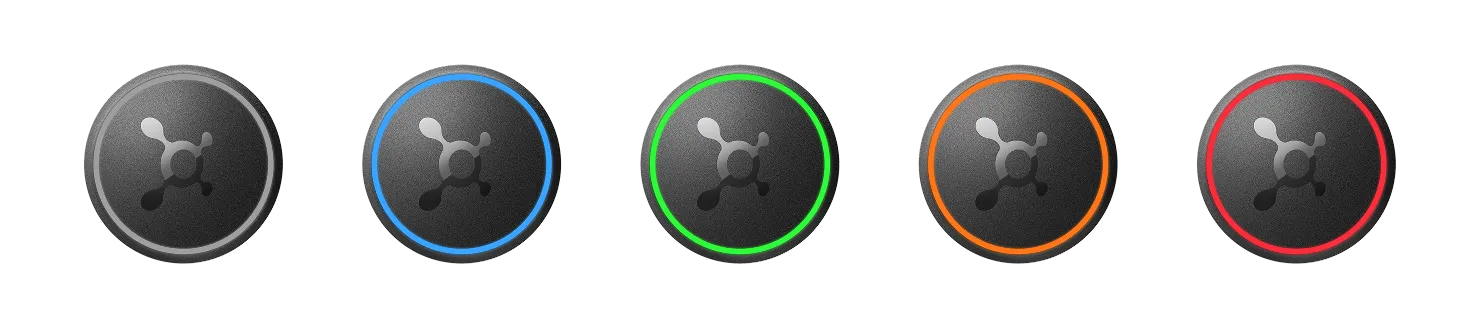 Different types of OTconnect Beat zone indicator light rings