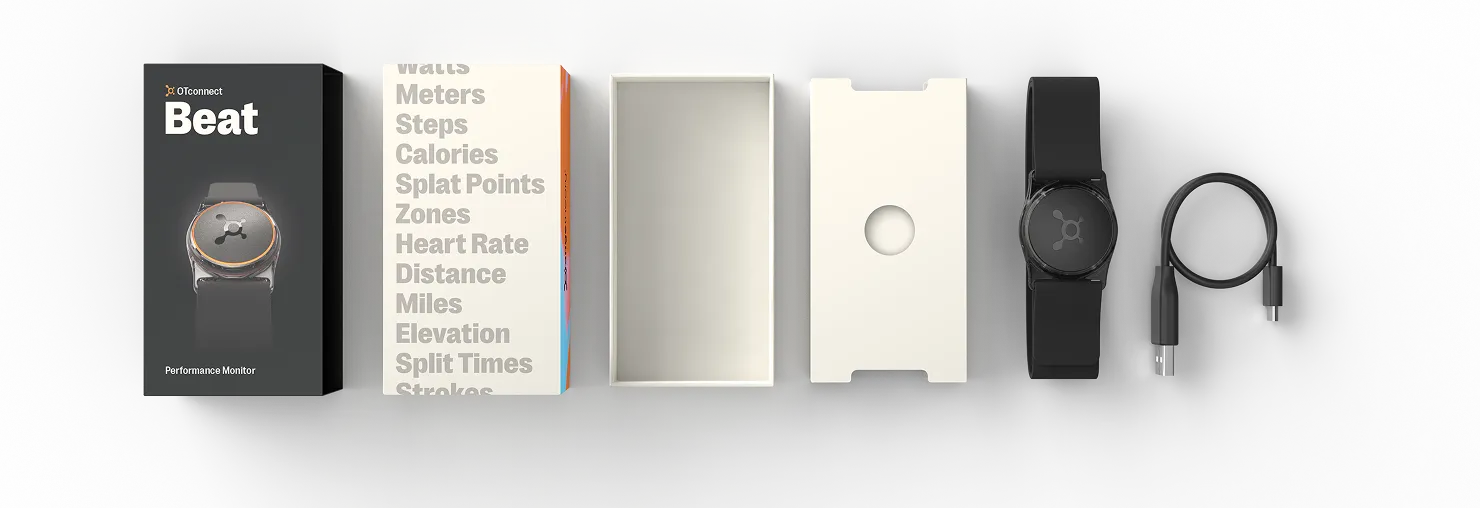 OTconnect Beat device items found inside the box