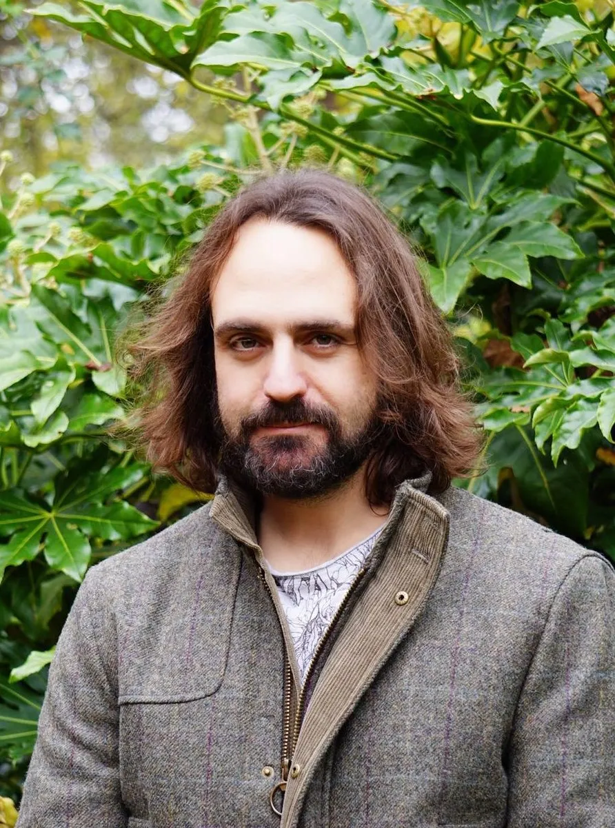 A photograph of Dr Athan Fox, entrepreneur