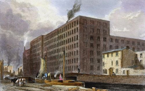 Union Street Mill, Ancoats, Manchester circa 1835