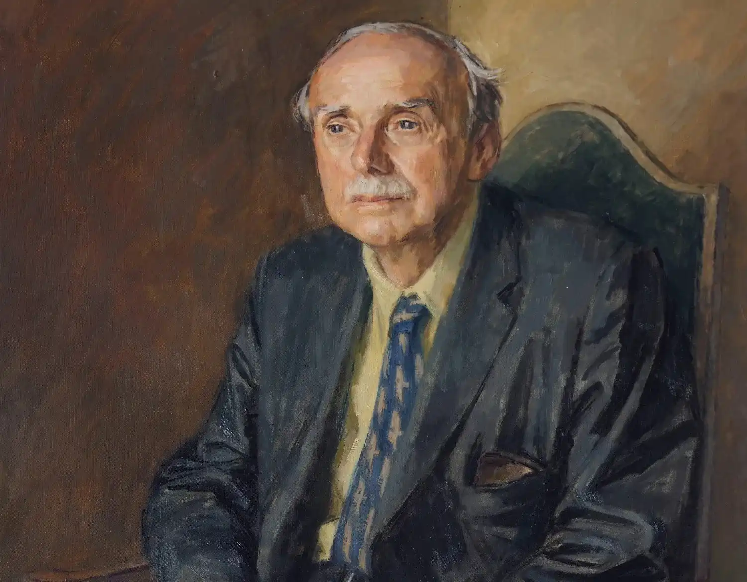 A portrait of Professor Paul Dirac
