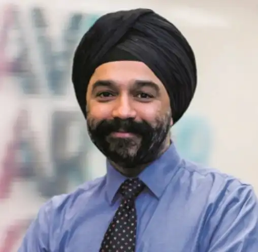 A photograph of Sir Harpal Kumar
