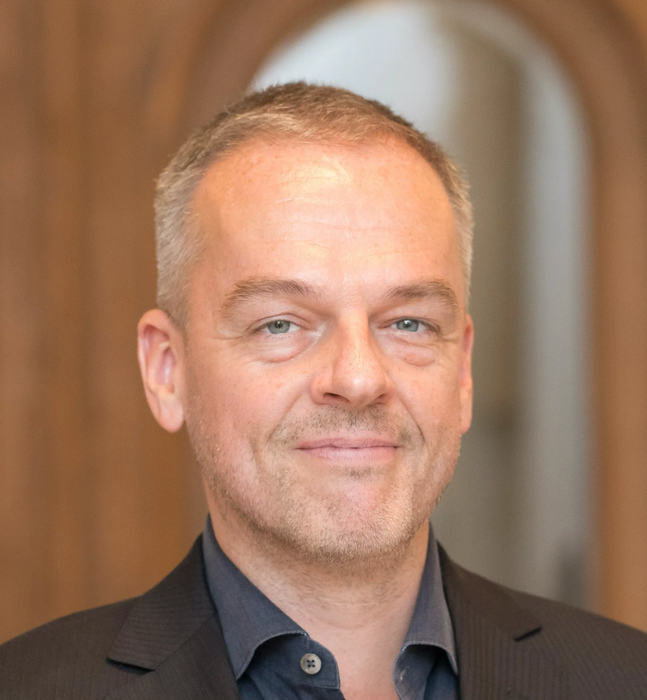 Walter Scheidel looking directly at the camera