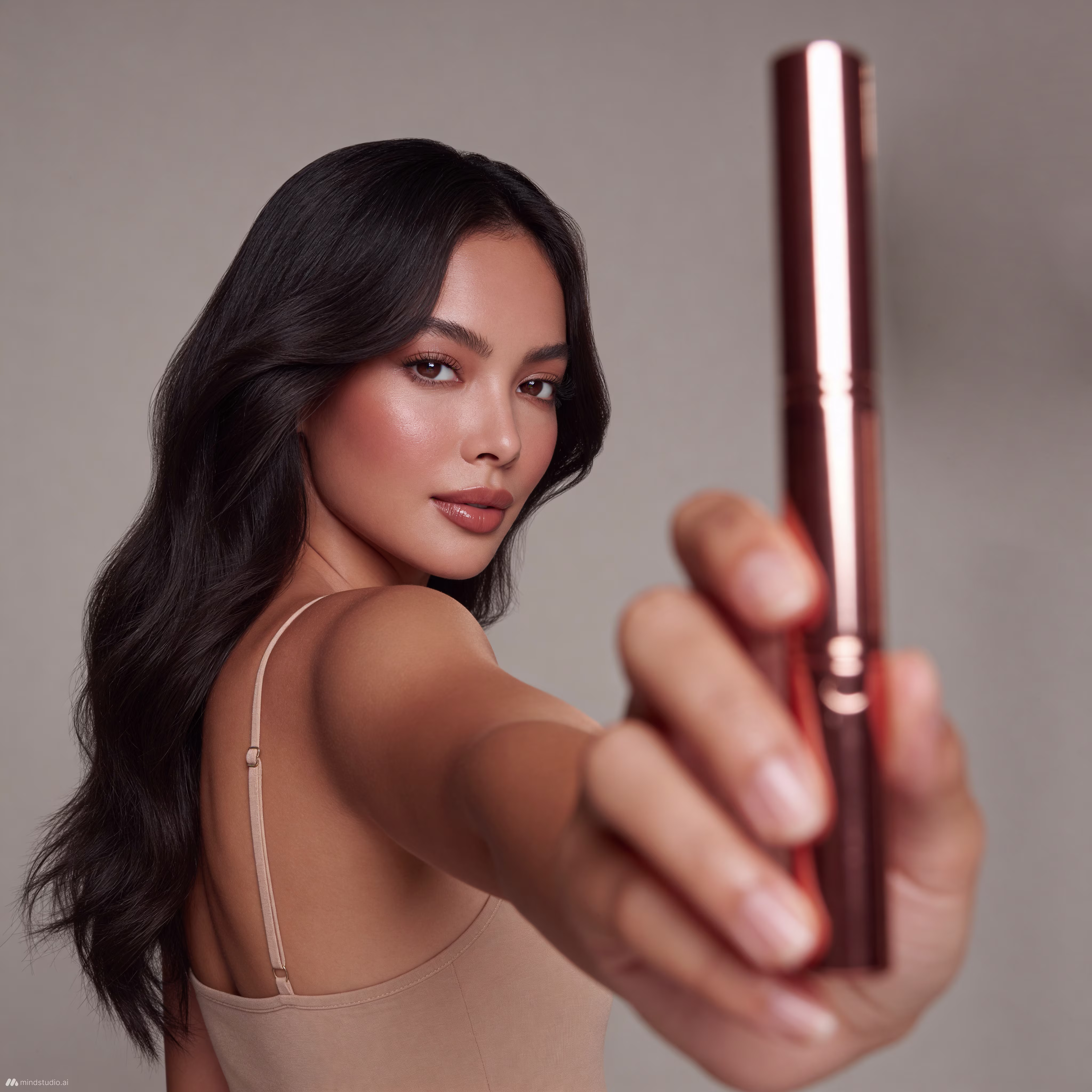 AI-generated woman portrait by Grok