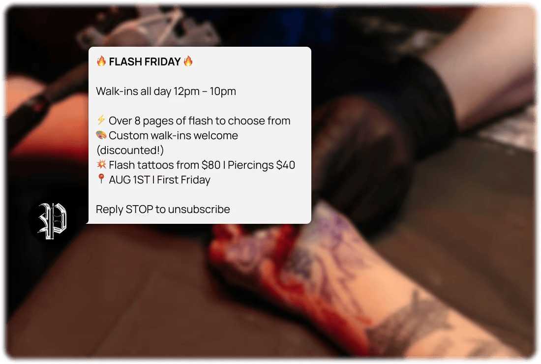Porter promotes flash events through SMS campaigns