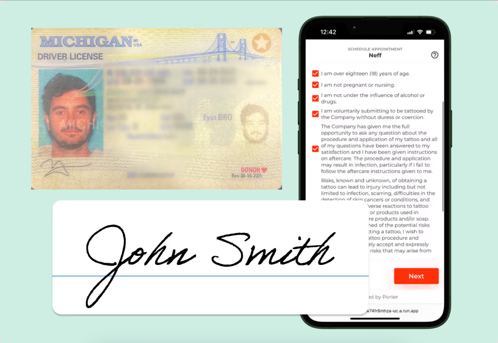 Age Verification and ID Upload
