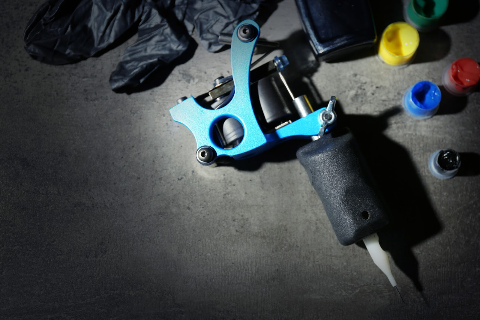 Tattoo machine and inks