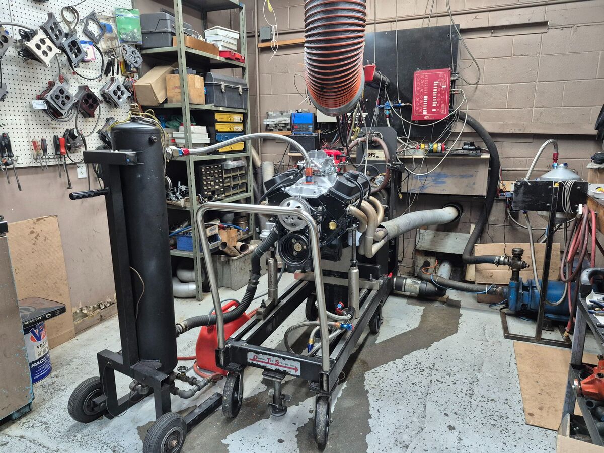 Engine dyno test