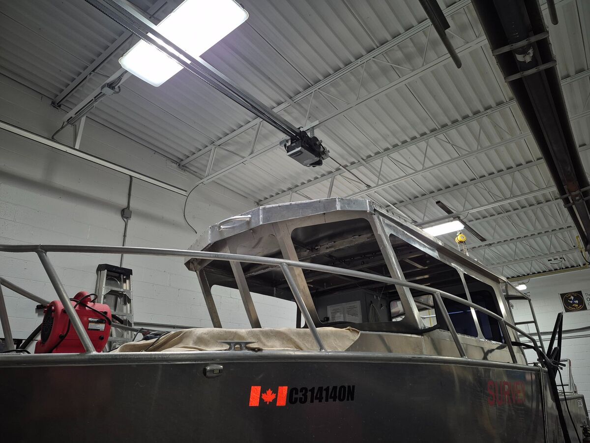 Marine fabrication boat framework