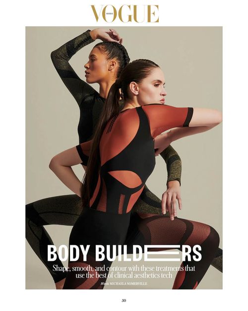 Vogue published makeup look