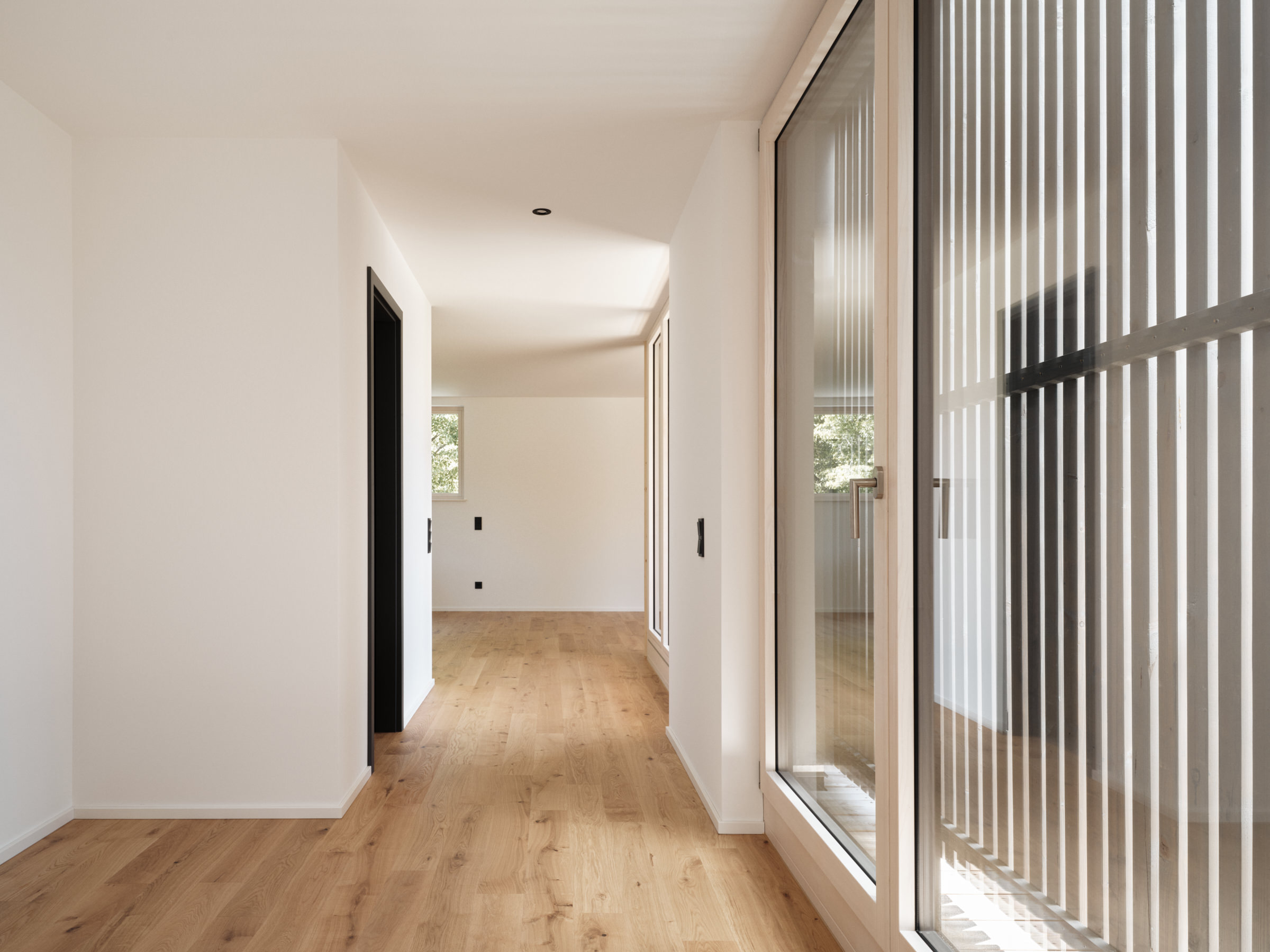 WSM Architekten Interior des Holz Hauses 