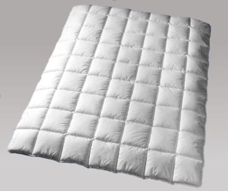 Duvet synthetisch flammhemmend 160x210 weiss