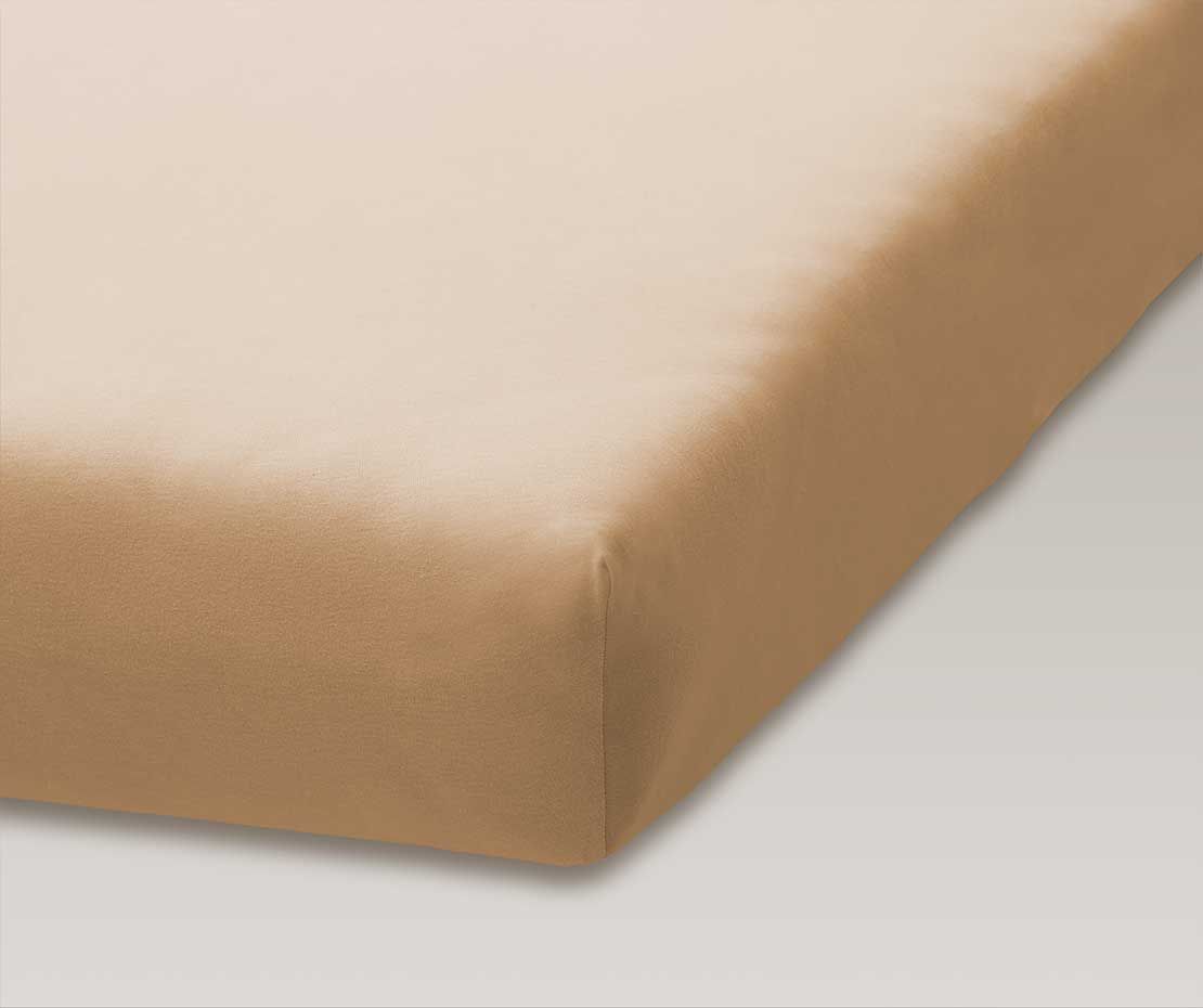 Doppeljersey Fixleintuch 90-100x204 gelb 617