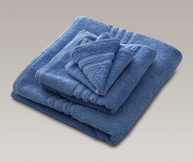 Handtuch 50x100 azur