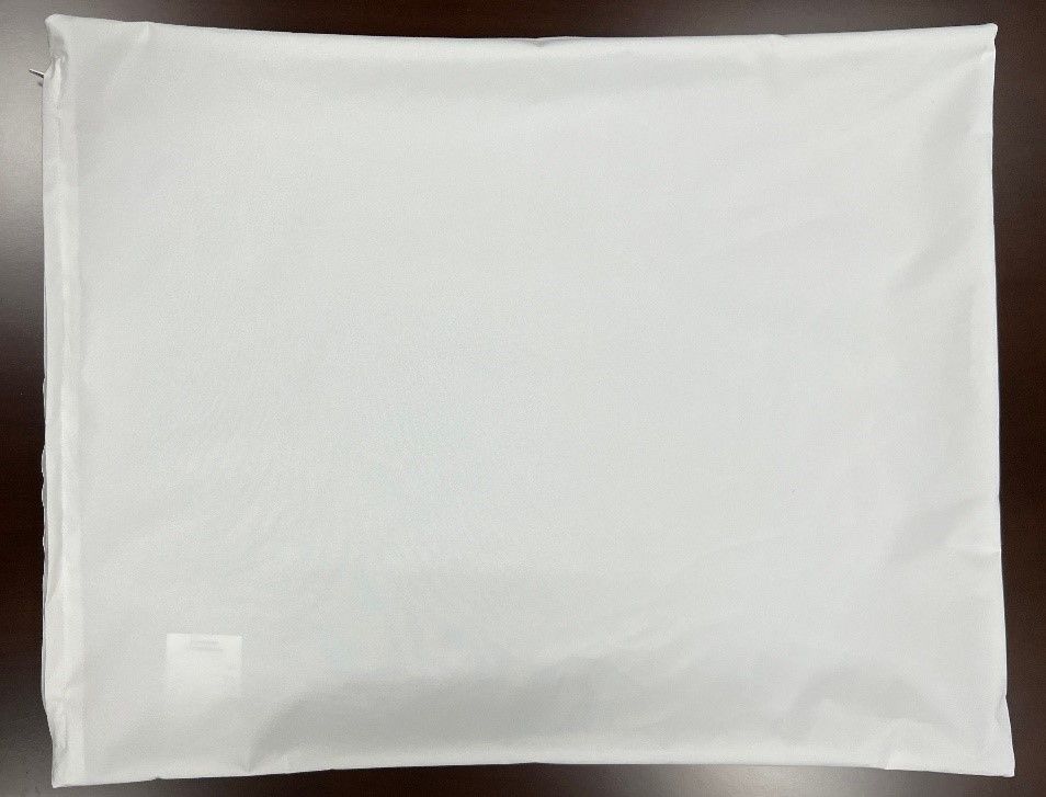 Kissenbezug plasitfiziert 50x70 weiss