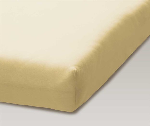 Singlejersey Fixleintuch 90-100x200 limone