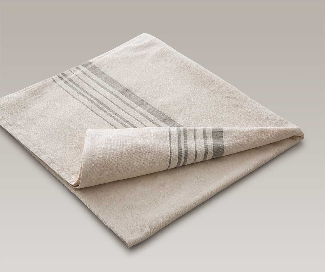 Liege- und Saunatuch 100x180 nature