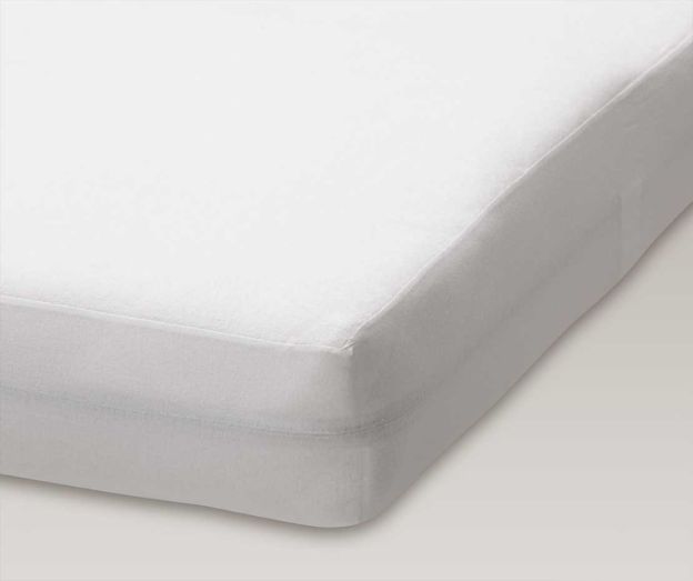 Fixbettmolton 90x200 weiss