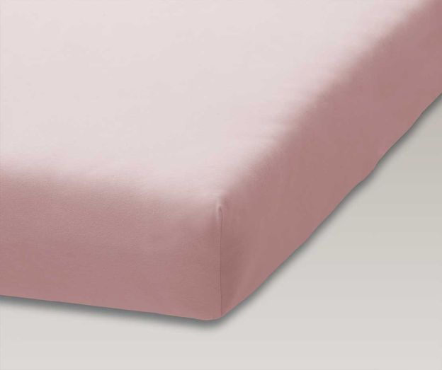 Doppeljersey Fixleintuch 140x206 rosa 602