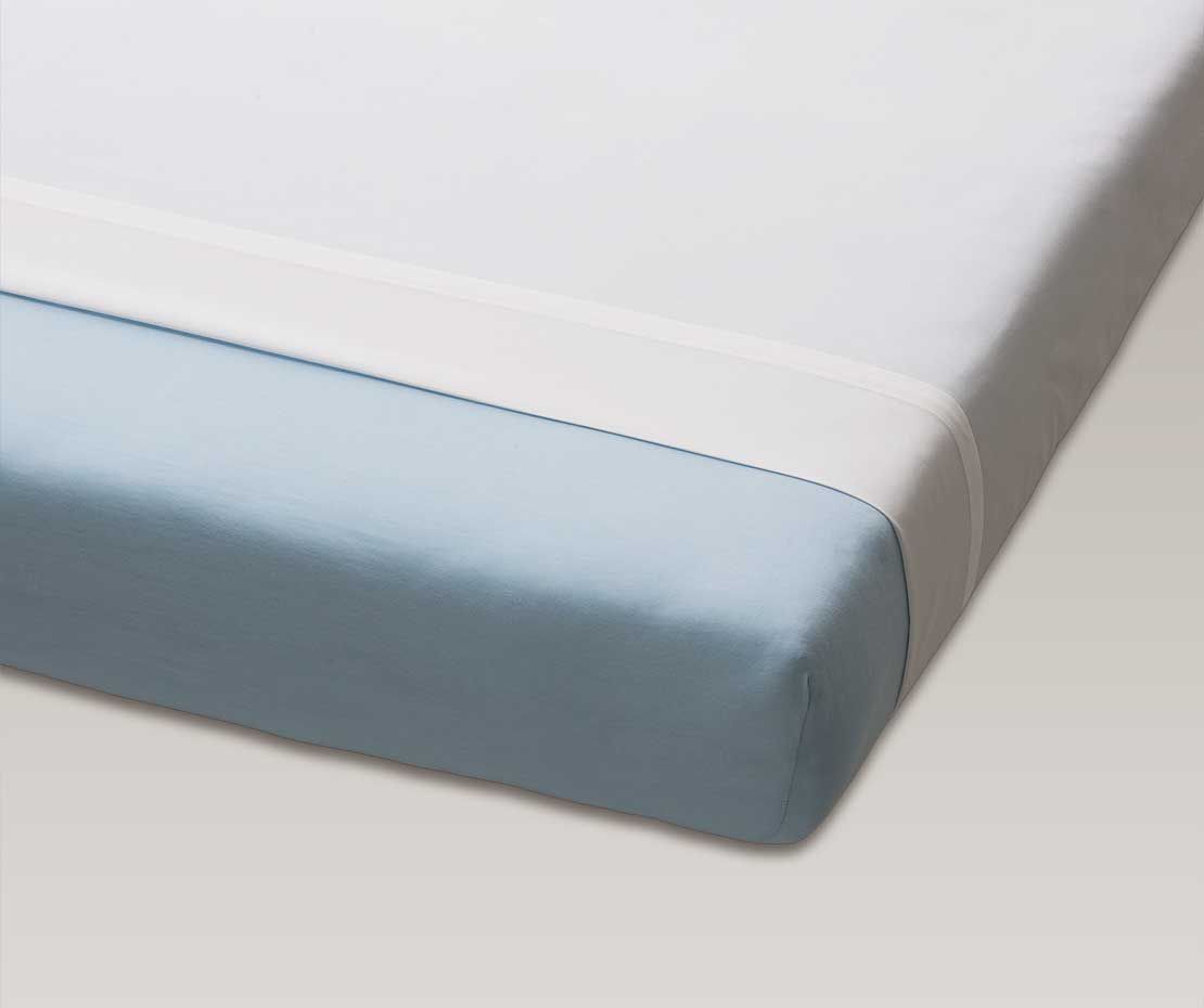 Leintuch 180x310 weiss