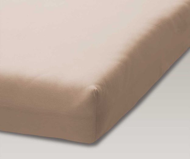 Singlejersey Fixleintuch 90-100x200 creme