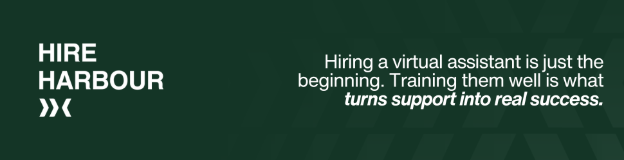 Hiring a virtual assistant is just the beginning. Training them well is what turns support into real success.