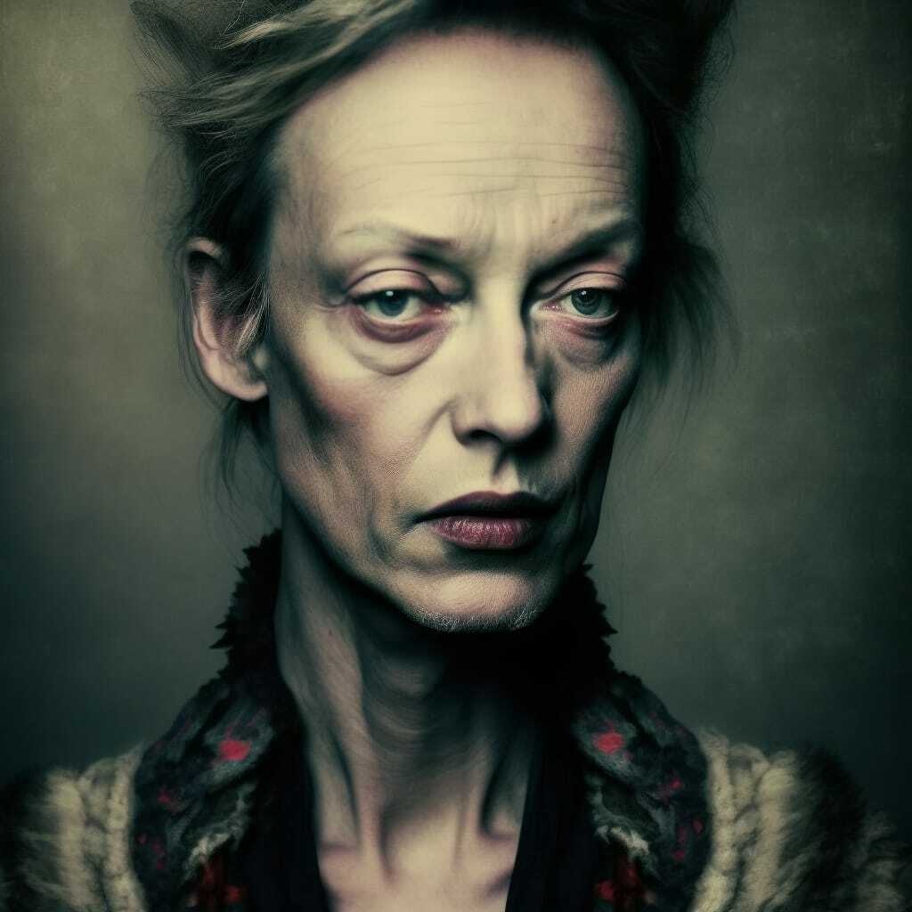 Midjourney prompt for fashion designer by Paolo Roversi, exploring unique character features, detail attention, and artistic expression.