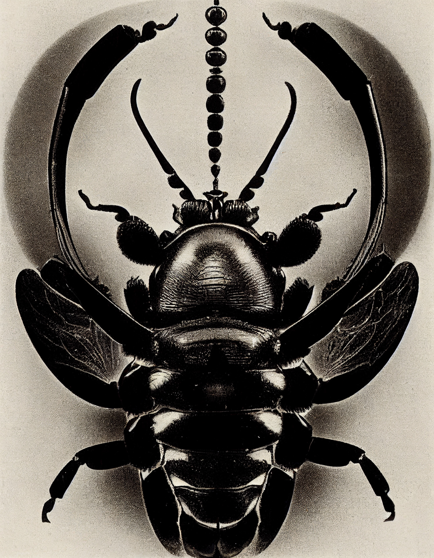 Samurai beetle illustration, prompt for Midjourney Remix mode, showcasing prompt engineering and style swap techniques.