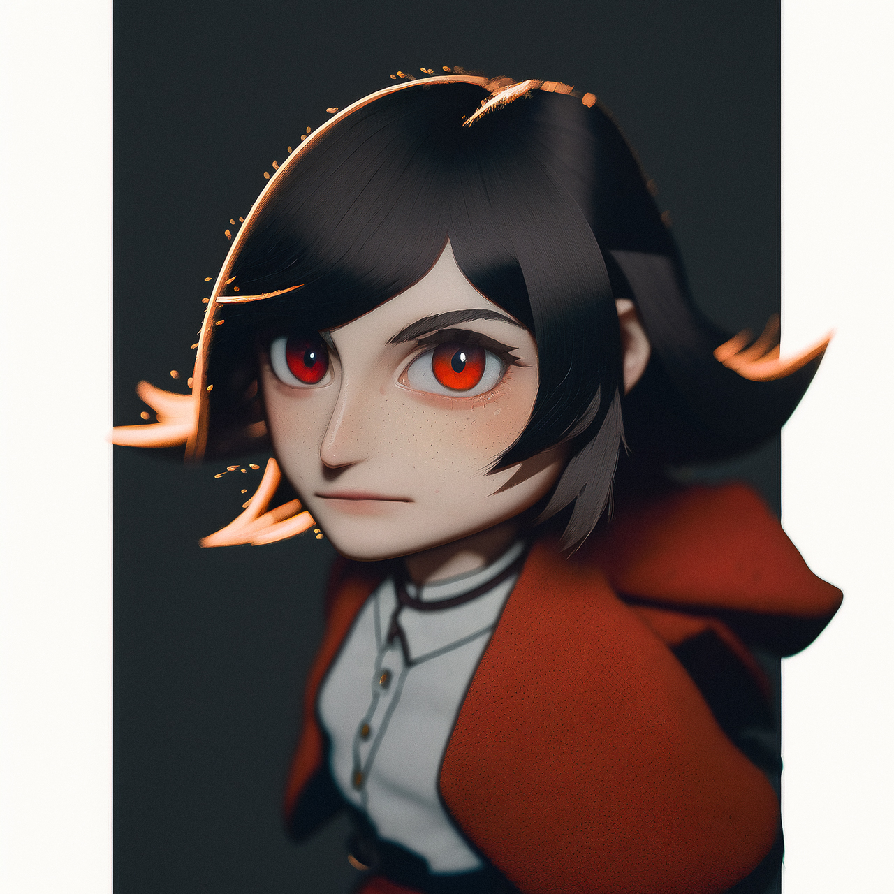 Chibi anime character design using Midjourney --niji prompt for dynamic compositions and character-focused styles.