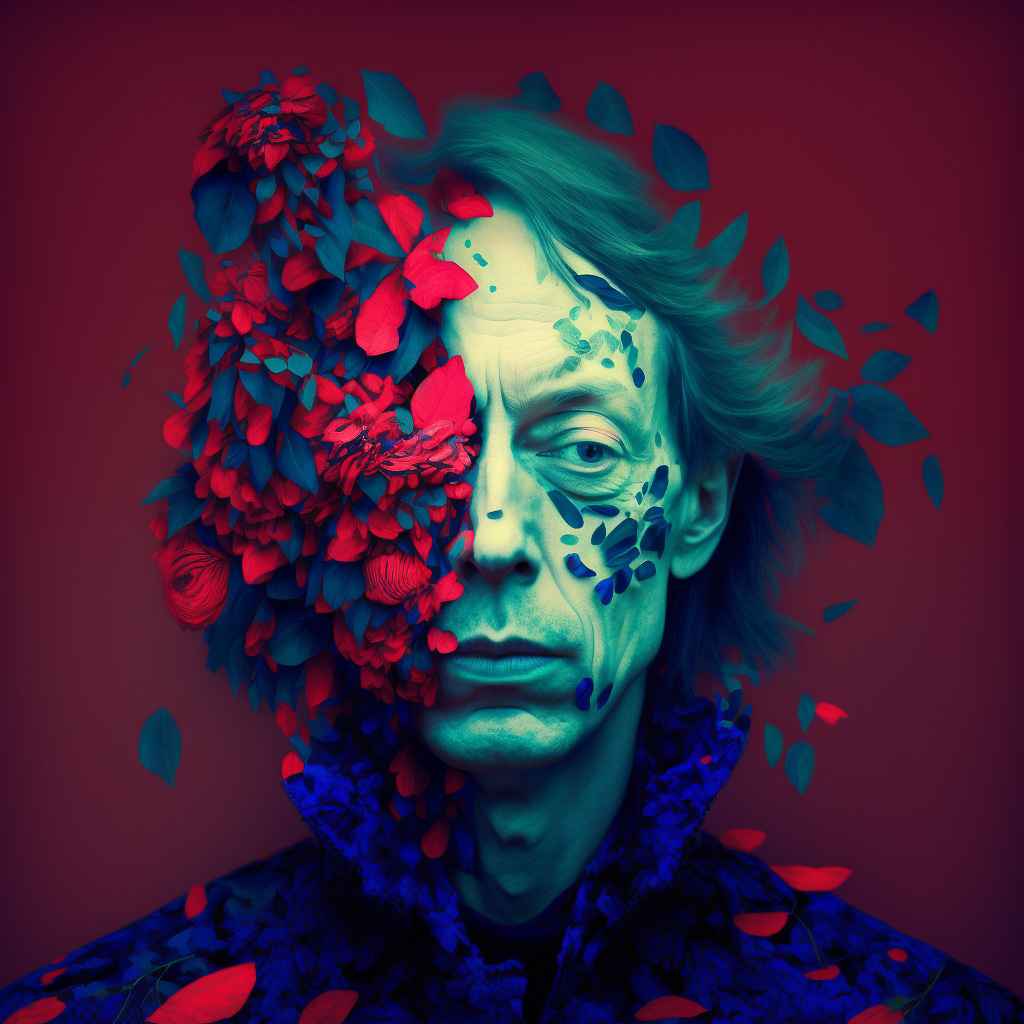 Midjourney prompt engineering for unique artistic expression in photography, featuring Chernobog by Erik Madigan Heck --v 4.