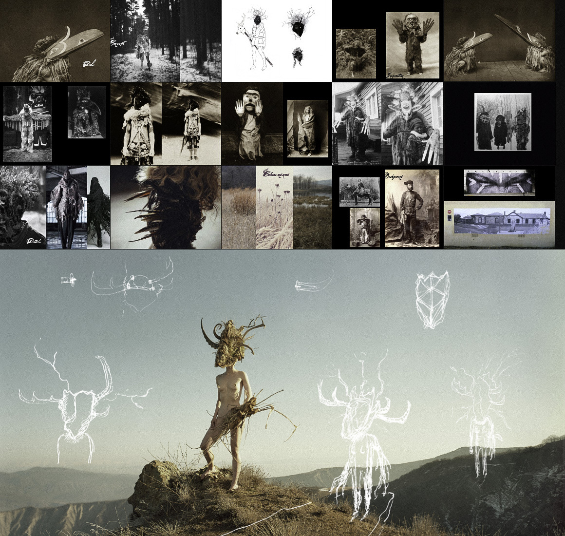 Midjourney prompt engineering for unique artistic expression in photography, featuring diverse styles and techniques for creative workflows.