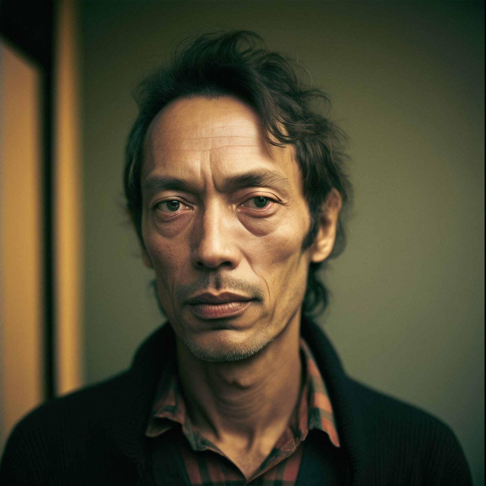 Midjourney prompt engineering for portrait photography using Fujicolor Fujichrome Velvia 100 --v 4.
